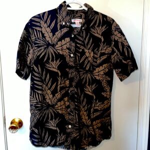 Joe Fresh Small Navy Blue Dress Shirt